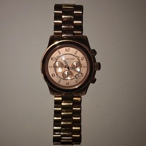 Rose Gold Michael Kors Watch